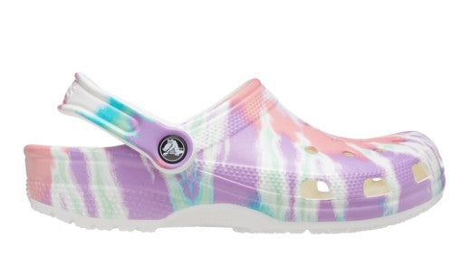 Classic Tie-Dye Graphic Clog