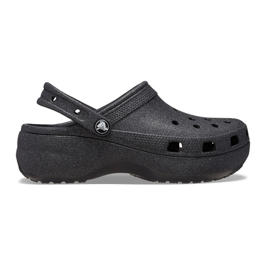 Classic Platform Glitter Clog