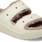 CLASSIC COZZZY SANDAL UNISEX ADULT - BONE/MUSHROOM