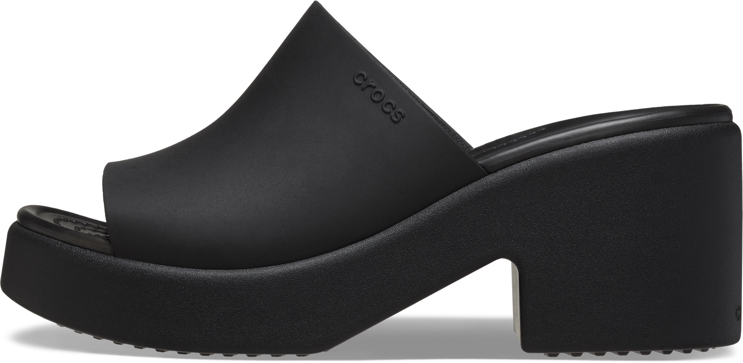 SANDALIA BROOKLYN SLIDE HEEL BLACK
