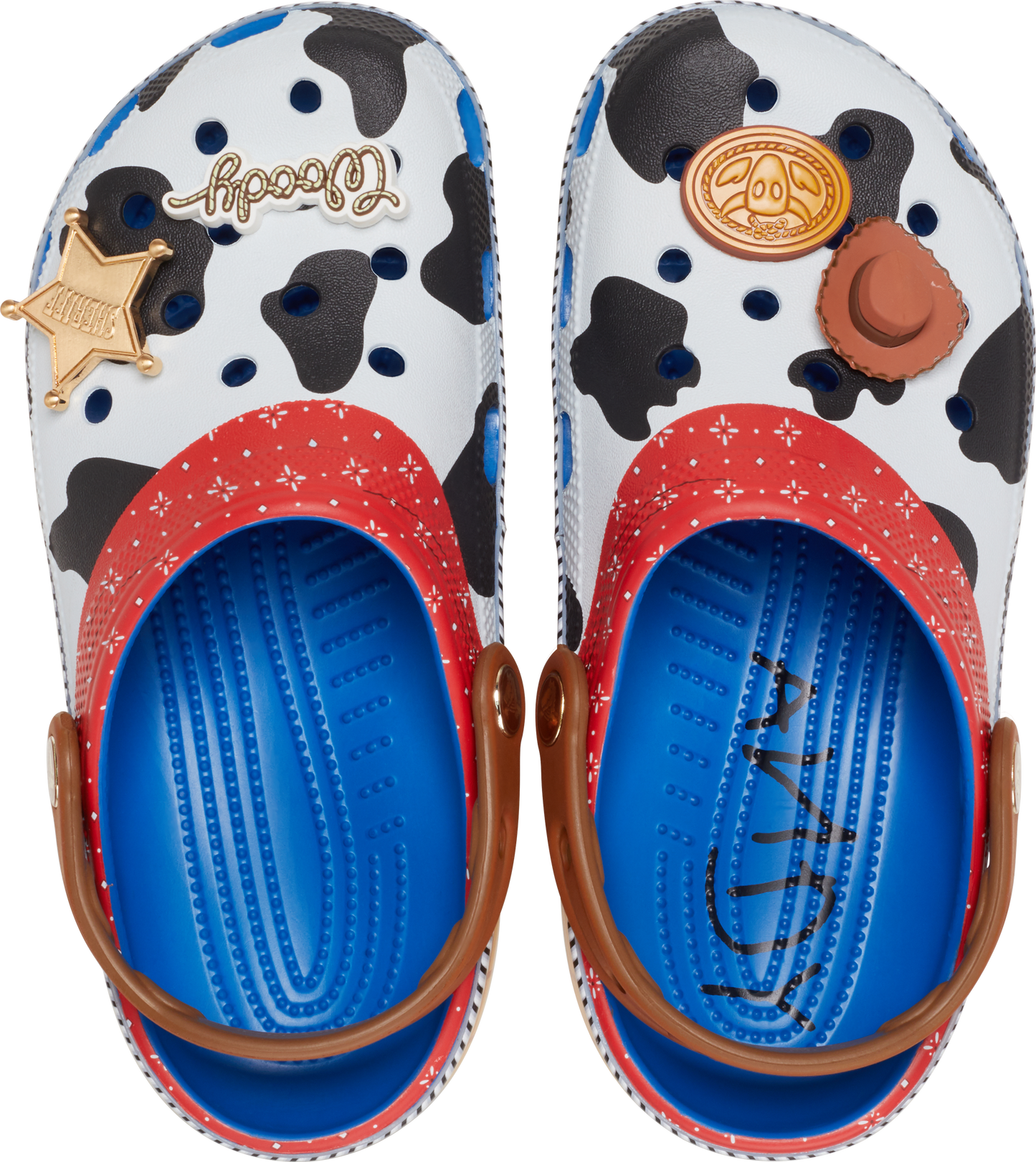 Toy story woody classic clog