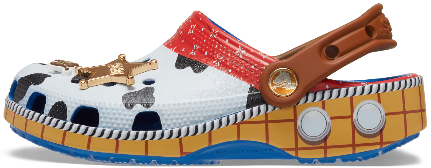 Toy story woody classic clog