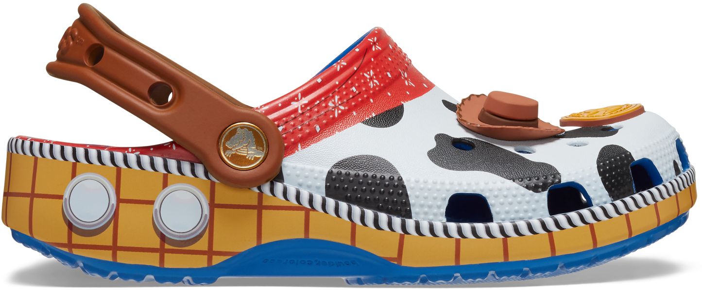 Toy story woody classic clog