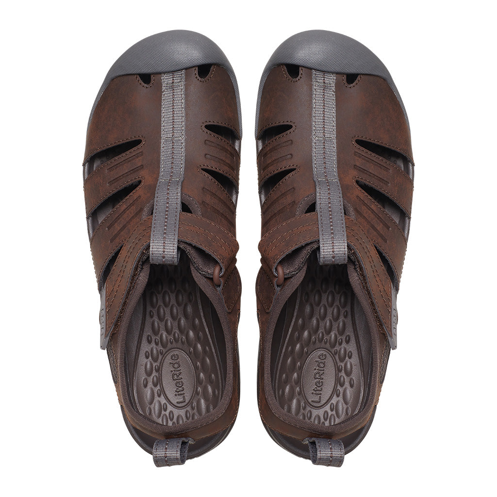 SANDALIA YUKON FISHERMAN BROWN