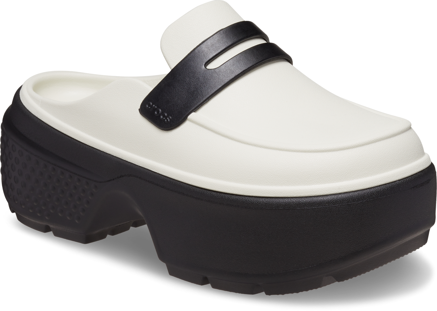 Stomp Loafer Black white/black