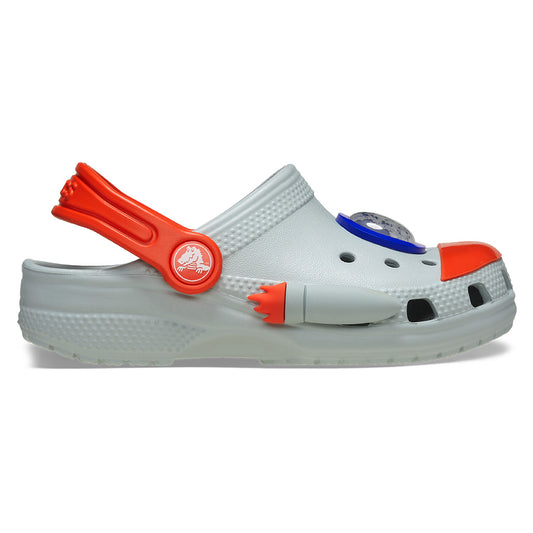 CLASSIC ROCKET SHIP CLOG TODDLER