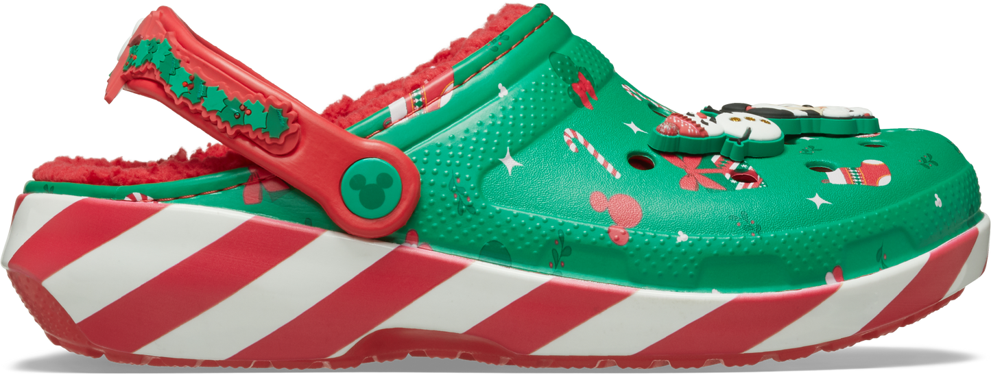 CROCS MICKEY XMAS LINED CLASSIC CLOG UNISEX KIDS - MULTI