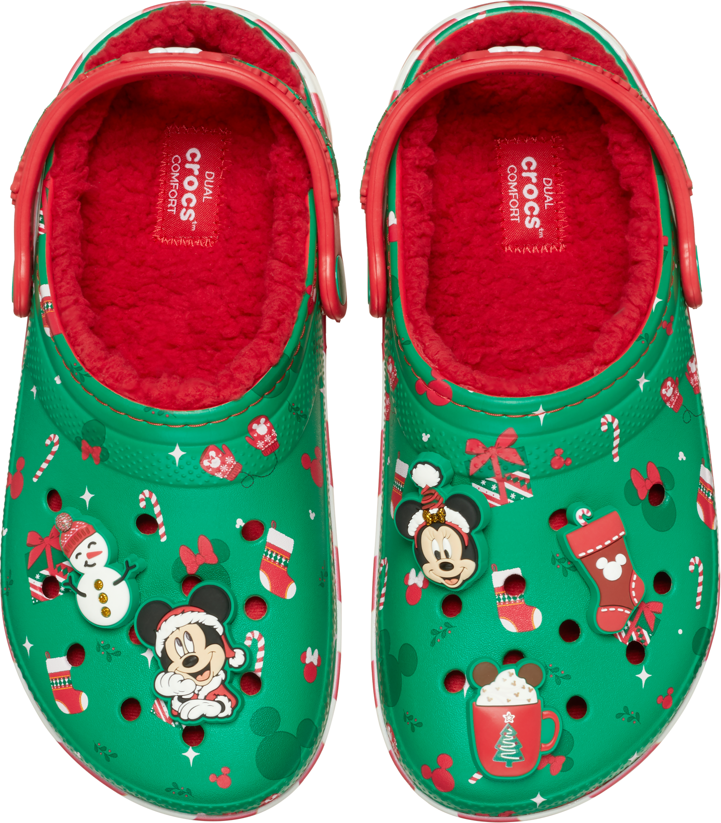 CROCS MICKEY XMAS LINED CLASSIC CLOG UNISEX KIDS - MULTI
