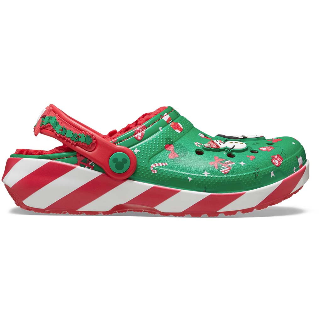Mickey Xmas Lined Classic Clog Kids