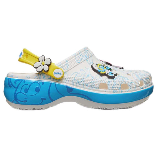 Smurfs Platform Clog Mujer