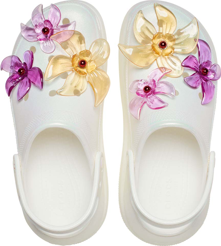 Crush Pearlized Florals Clog
