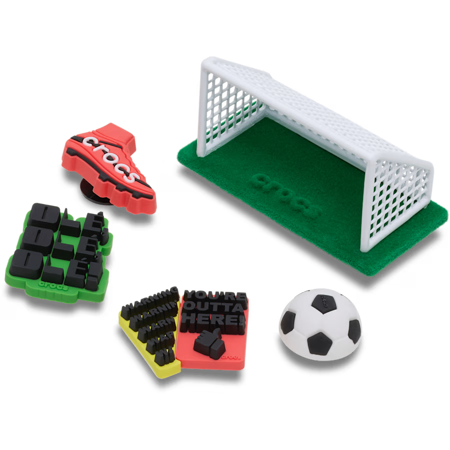 Jibbitz™ Soccer Game 5 Pack