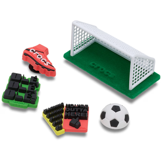 Jibbitz™ Soccer Game 5 Pack