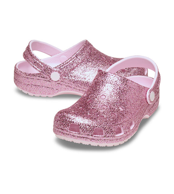 Kid's Classic Chunky Glitter Clog