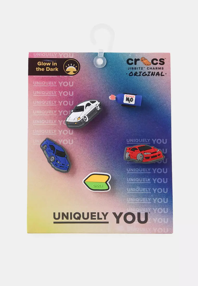 Jibbitz™ Glow Street Race 5 Pack