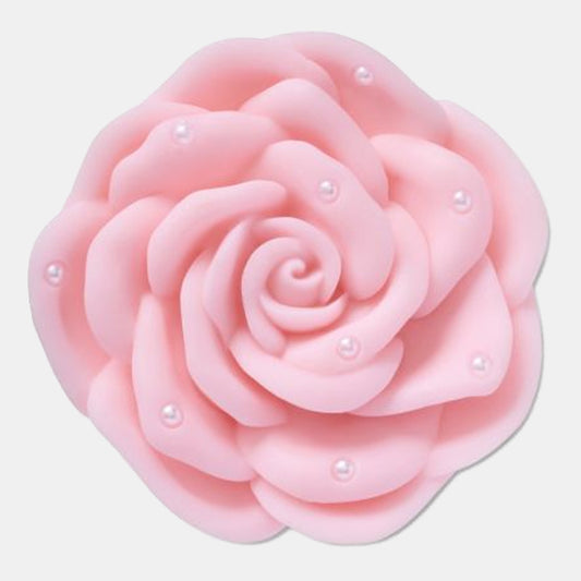 Jibbitz™ Pink Rose With Pearls