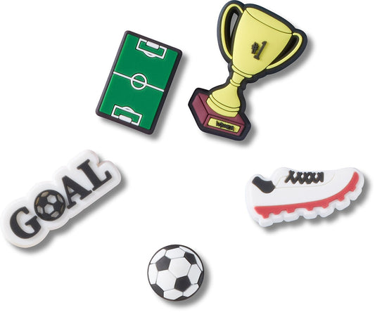 Jibbitz™ Soccer Star 5 Pack