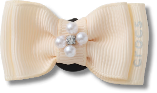 Jibbitz™ Ivory Pearl Bow