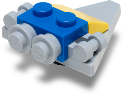 Jibbitz™ Lego 4LW Space Ship