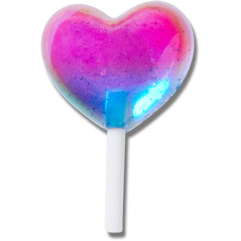 Jibbitz™ Jelly Heart Lollipop